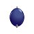 Balão de Festa Látex Liso Q-Link - Azul Marinho - 12" 30cm - 50 unidades - Qualatex Outlet - Rizzo - Imagem 1