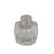 Frasco para Perfumaria de Vidro Oval - Zaragoza Trasparente - 50ml - 1 unidade - Rizzo - Imagem 1