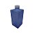 Frasco para Perfumaria de Vidro Quadrado - Londres Azul Fosco - 250ml - 1 unidade - Rizzo - Imagem 1