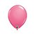 Balão de Festa Látex Liso Sólido - Rosa Mexicano - 11" 28cm - 6 unidades - Qualatex Outlet - Rizzo - Imagem 1