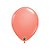 Balão de Festa Látex Liso Sólido - Coral - 11" 28cm - 6 unidades - Qualatex Outlet - Rizzo - Imagem 1