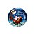 Balão de Festa Microfoil 18" 46cm - Redondo Merry Christmas Santa Claus - 1 unidade - Qualatex Outlet - Rizzo - Imagem 1