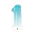 Balão de Festa Microfoil 34" 86cm - Número 1 Azul Ombre - 1 unidade - Qualatex Outlet - Rizzo - Imagem 1