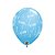 Balão de Festa Látex Liso Decorado - It's a Boy (É um Menino) Azul - 11" 28cm - 50 unidades - Qualatex Outlet - Rizzo - Imagem 1
