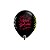 Balão de Festa Látex Liso Decorado - Happy Birthday Farra! Preto - 11" 28cm - 50 unidades - Qualatex Outlet - Rizzo - Imagem 3