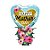 Balão de Festa Microfoil 38" 97cm - Happy Mother's Day Coração de Flores - 1 unidade - Qualatex Outlet - Rizzo - Imagem 1