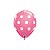 Balão de Festa Látex Liso Decorado - Pontos Polka Sortido - 11" 28cm - 50 unidades - Qualatex Outlet - Rizzo - Imagem 6