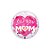 Balão de Festa Bubble 22" 56cm - Love You MoM Rosa - 1 unidade - Qualatex Outlet - Rizzo - Imagem 1