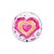 Balão de Festa Bubble 22" 56cm - Love You MoM Rosa - 1 unidade - Qualatex Outlet - Rizzo - Imagem 2