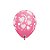 Balão de Festa Látex Liso Decorado - Corações Carimbados Sortido - 11" 28cm - 50 unidades - Qualatex Outlet - Rizzo - Imagem 3