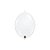 Balão de Festa Látex Liso Q-Link - Transparente - 12" 30cm - 50 unidades - Qualatex Outlet - Rizzo - Imagem 1