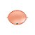 Balão de Festa Látex Liso Q-Link - Ouro Rose - 12" 30cm - 50 unidades - Qualatex Outlet - Rizzo - Imagem 2