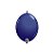 Balão de Festa Látex Liso Q-Link - Azul Marinho - 6" 15cm - 50 unidades - Qualatex Outlet - Rizzo - Imagem 1