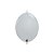 Balão de Festa Látex Liso Q-Link - Cinza - 12" 30cm - 50 unidades - Qualatex Outlet - Rizzo - Imagem 1