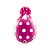 Balão de Festa Látex Liso Decorado - Pontos Transparente e Branco - 18" 46cm - 25 unidades - Qualatex Outlet - Rizzo - Imagem 1