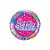 Balão de Festa Microfoil 18" 46cm - Redondo Happy Birthday Confeitos e Brilhos - 1 unidade - Qualatex Outlet - Rizzo - Imagem 1