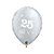 Balão de Festa Látex Liso Decorado - Número 25 - 11" 28cm - 6 unidades - Qualatex Outlet - Rizzo - Imagem 1