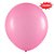 Balão de Festa Redondo Profissional Látex Liso 24'' 60cm - Rosa Pink - 3 unidades - Art-Latex - Rizzo - Imagem 1
