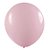 Balão de Festa Redondo Profissional Látex Liso 24'' 60cm - Rosa Claro - 3 unidades - Art-Latex - Rizzo - Imagem 2