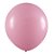 Balão de Festa Redondo Profissional Látex Liso 24'' 60cm - Rosa - 3 unidades - Art-Latex - Rizzo - Imagem 2