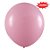 Balão de Festa Redondo Profissional Látex Liso 24'' 60cm - Rosa - 3 unidades - Art-Latex - Rizzo - Imagem 1