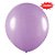 Balão de Festa Redondo Profissional Látex Liso 24'' 60cm - Lilás - 3 unidades - Art-Latex - Rizzo - Imagem 1