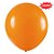 Balão de Festa Redondo Profissional Látex Liso 24'' 60cm - Laranja - 3 unidades - Art-Latex - Rizzo - Imagem 1
