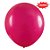 Balão de Festa Redondo Profissional Látex Liso 24'' 60cm - Fucsia - 3 unidades - Art-Latex - Rizzo - Imagem 1