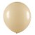 Balão de Festa Redondo Profissional Látex Liso 24'' 60cm - Bege - 3 unidades - Art-Latex - Rizzo - Imagem 2