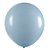 Balão de Festa Redondo Profissional Látex Liso 24'' 60cm - Azul Claro - 3 unidades - Art-Latex - Rizzo - Imagem 2