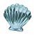 Concha Decorativa - Tiffany Metalizado - 1 unidade - Rizzo - Imagem 1