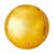 Balão de Festa Metalizado 25" - Dourado - 1 unidade - São Roque - Rizzo - Imagem 1