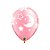 Balão de Festa Látex Liso Decorado - Lua e Estrelas Baby - 11" 28cm - 50 unidades - Qualatex Outlet - Rizzo - Imagem 1