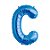 Balão de Festa Microfoil 16" 32cm - Letra C Azul - 1 unidade - Qualatex Outlet - Rizzo - Imagem 1
