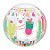 Balão de Festa Bubble 22" 56cm - Festa da Lhama - 1 unidade - Qualatex Outlet - Rizzo - Imagem 1