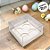 Caixa Base Brigadeiro - Branco - 4 cavidades (9x9x4,5cm) - 10 unidades - Assk - Rizzo - Imagem 1