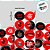 Adesivo Redondo - Flamengo - 30 unidades - Festcolor - Rizzo - Imagem 3