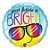 Balão de Festa Microfoil 18" 45cm - Redondo You Future is Bright - 1 unidade - Qualatex Outlet - Rizzo - Imagem 1