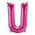 Balão de Festa Microfoil 34" 86cm - Letra U Magenta - 1 unidade - Qualatex Outlet - Rizzo - Imagem 1