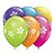 Balão de Festa Látex Liso Decorado - Cataventos Sortidos - 11" 28cm - 50 unidades - Qualatex Outlet - Rizzo - Imagem 1