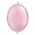 Balão de Festa Látex Liso Q-Link - Rosa Perolado - 6" 15cm - 50 unidades - Qualatex Outlet - Rizzo - Imagem 1