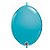 Balão de Festa Látex Liso Q-Link - Azul Perolado - 6" 15cm - 50 unidades - Qualatex Outlet - Rizzo - Imagem 1