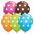 Balão de Festa Látex Liso Decorado - Pontos Grandes Sortido - 11" 27cm - 50 unidades - Qualatex Outlet - Rizzo - Imagem 1