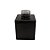 Frasco para Perfumaria de Vidro Cubo - Black - 100ml - 1 unidade - Rizzo - Imagem 1