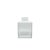 Frasco para Perfumaria de Vidro Cubo - Branco Degradê - 100ml - 1 unidade - Rizzo - Imagem 1