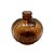 Frasco para Perfumaria de Vidro - Sofia Ambar Marrom - 220ml - 1 unidade - Rizzo - Imagem 1