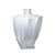 Frasco para aromatizador de Vidro - Elegance Branco Degradê - 220ml - 1 unidade - Rizzo - Imagem 1