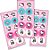 Adesivo Redondo - Hello Kitty Rosa - 30 unidades - Festcolor - Rizzo - Imagem 1
