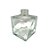 Frasco para Perfumaria de Vidro Cubo - Cristal Transparênte - 250ml - 1 unidade - Rizzo - Imagem 2