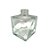 Frasco para aromatizador de Vidro Cubo - Cristal Transparênte - 250ml - 1 unidade - Rizzo - Imagem 2